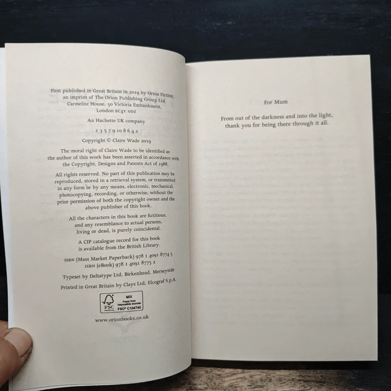 The Choice - Claire Wade รูปที่ 6