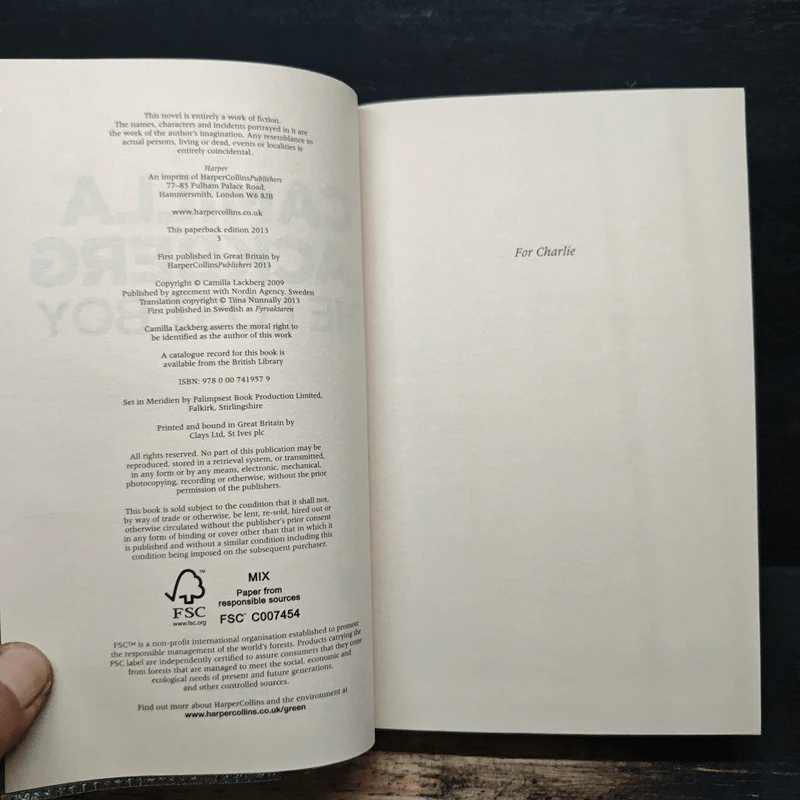 The Lost Boy - Camilla Lackberg รูปที่ 6