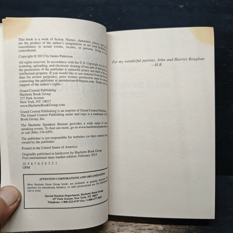 Second Honeymoon - James Patterson, Howard Roughan รูปที่ 6