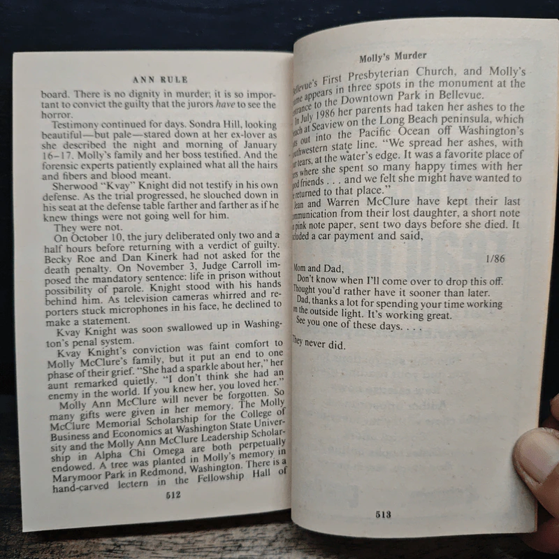 A Rose for Her Grave and Other True Cases - Ann Rule รูปที่ 9