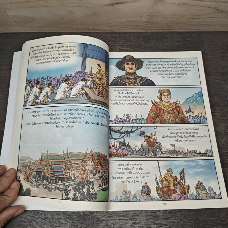 พระมหากษัตริย์ไทย แห่งพระบรมราชจักรีวงศ์ 10 รัชกาล ฉบับการ์ตูน รูปที่ 7