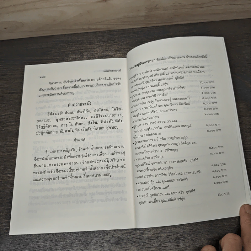 หนังสือสวดมนต์ วัดญาณเวศกวัน รูปที่ 9