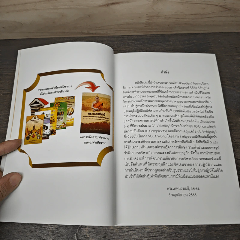กระบวนทัศน์ การบริหารกิจการคณะสงฆ์ในโลกยุควูก้า - พระเทพปวรเมธี, รศ.ดร. รูปที่ 7