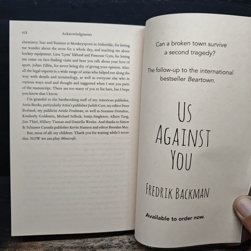 Beartown - Fredrik Backman รูปที่ 9