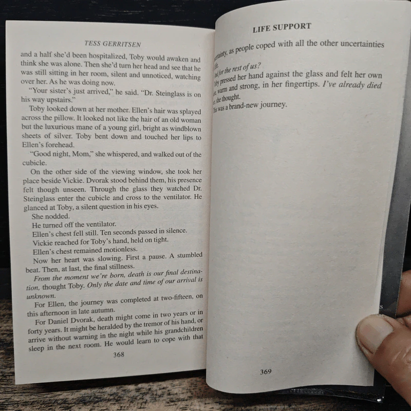 Life Support - Tess Gerritsen รูปที่ 8