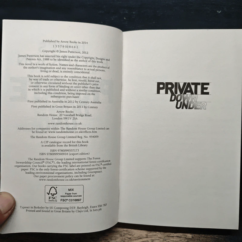 Private Down Under - James Patterson, Michael White รูปที่ 6