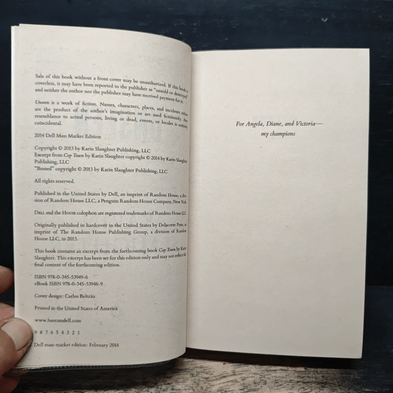 Unseen - Karin Slaughter รูปที่ 6