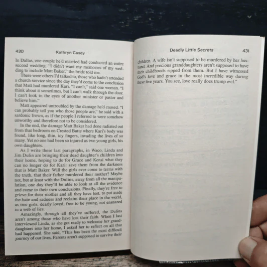 Deadly Little Secrets - Kathryn Casey รูปที่ 8