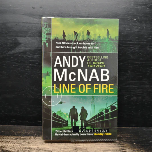 Line of Fire' โดย Andy McNab รูปที่ 1