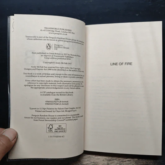 Line of Fire' โดย Andy McNab รูปที่ 6