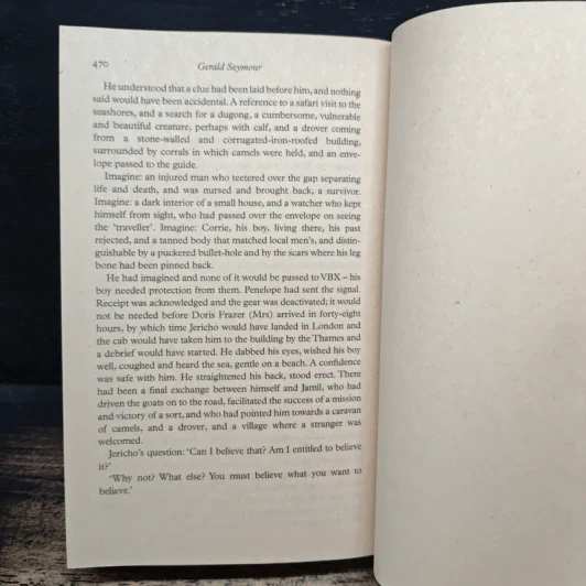 Jericho's War - Gerald Seymour รูปที่ 9