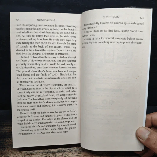 Subhuman: A Unit 51 Novel - Michael McBride รูปที่ 9