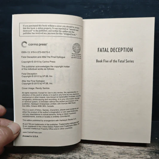 Fatal Deception - Marie Force รูปที่ 6
