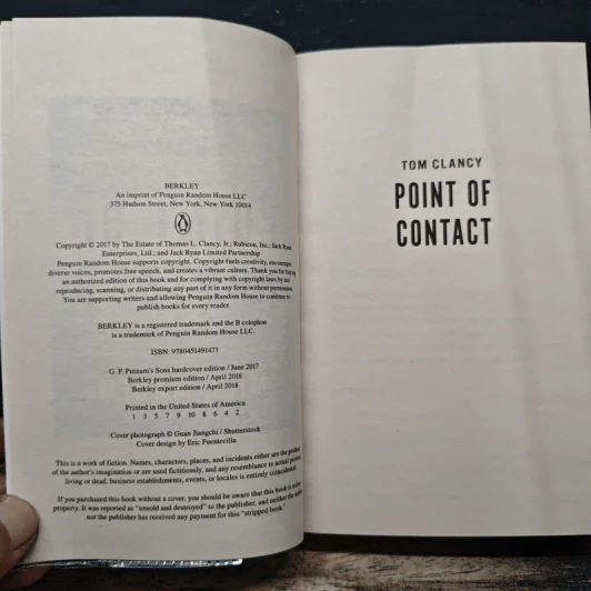 Tom Clancy: Point of Contact - Mike Maden รูปที่ 6