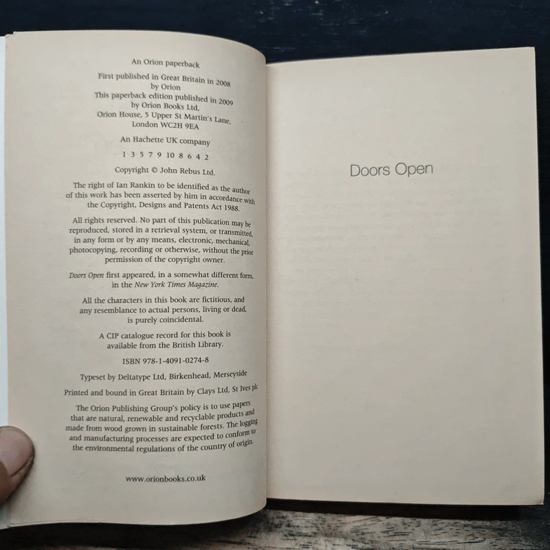 Doors Open - Ian Rankin รูปที่ 6