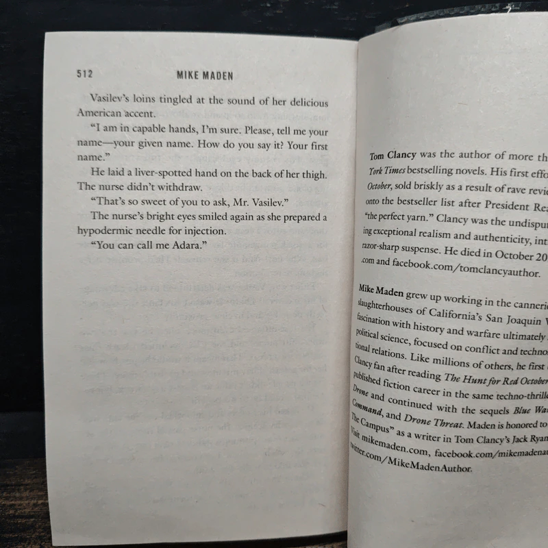 Tom Clancy Line of Sigh - Mike Maden รูปที่ 8
