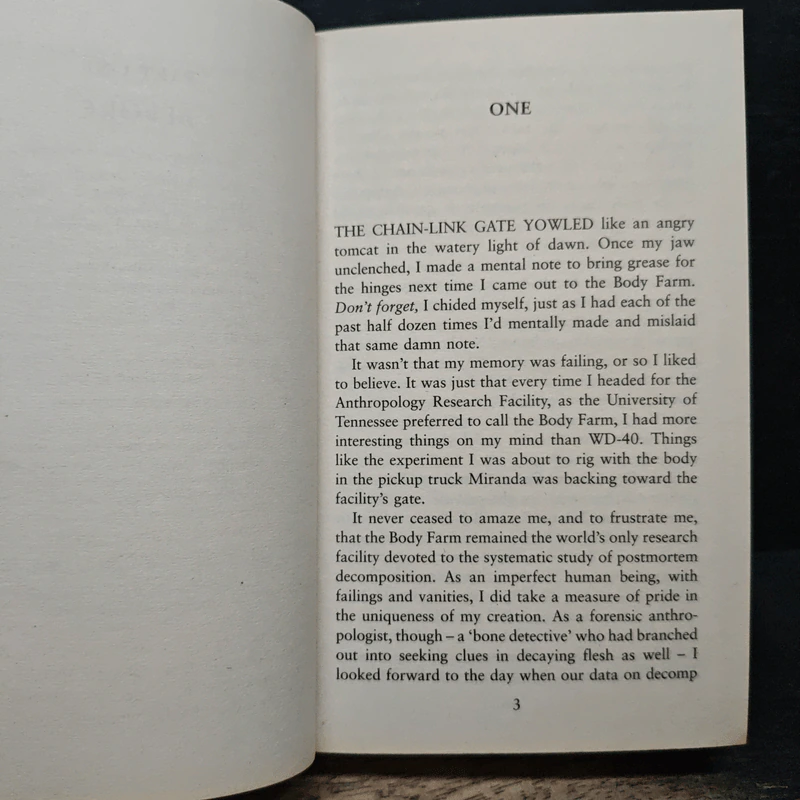 Flesh and Bone - Jefferson Bass รูปที่ 7
