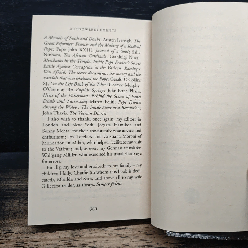 Conclave - Robert Harris รูปที่ 8