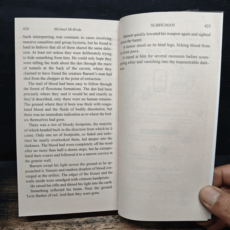 Subhuman: A Unit 51 Novel - Michael McBride รูปที่ 9
