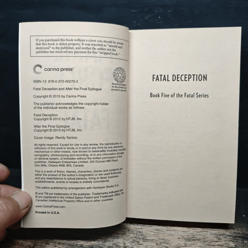 Fatal Deception - Marie Force รูปที่ 6