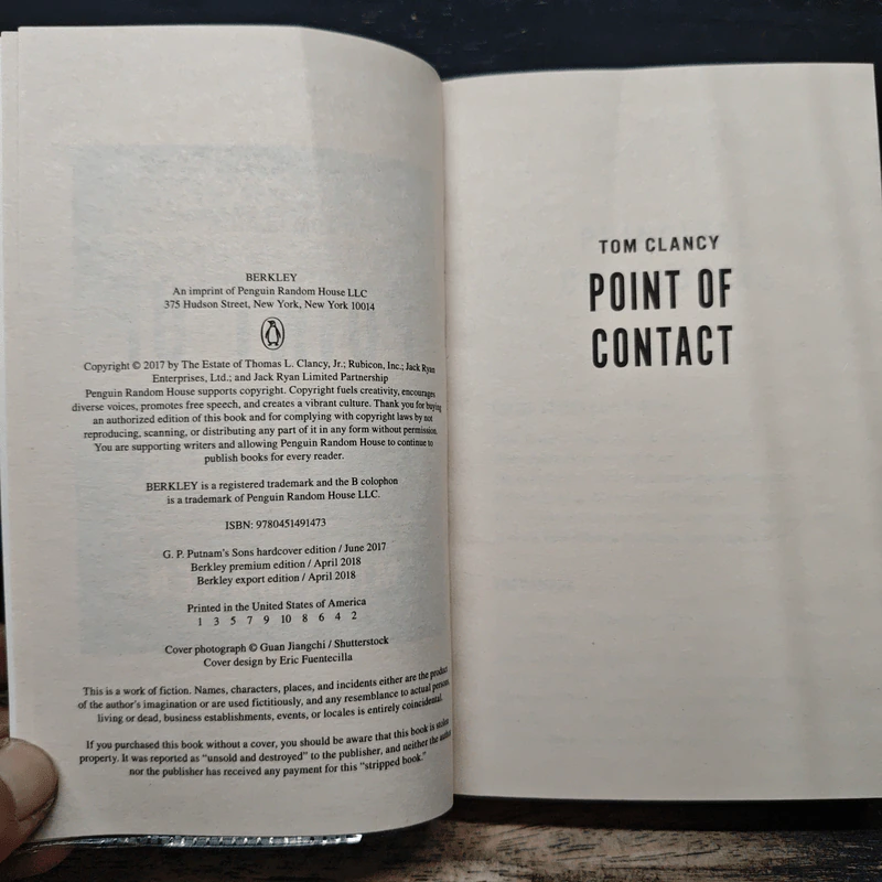 Tom Clancy: Point of Contact - Mike Maden รูปที่ 6