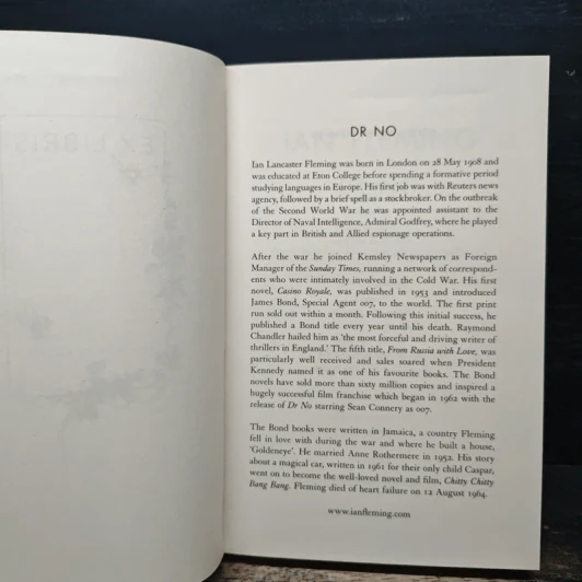 Dr. No - Ian Fleming รูปที่ 6