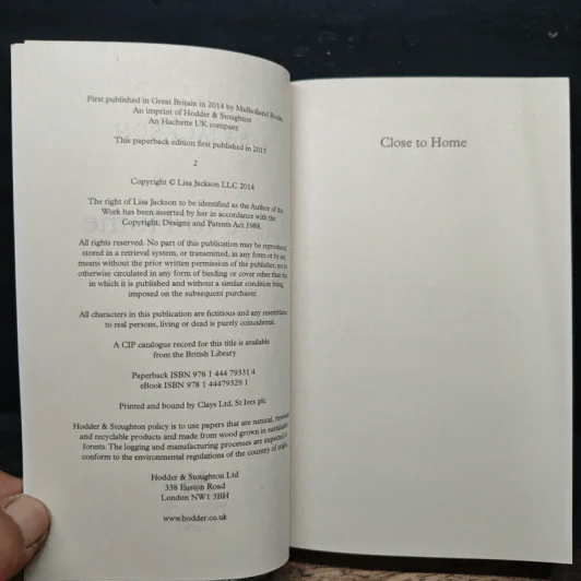 Close to Home - Lisa Jackson รูปที่ 6
