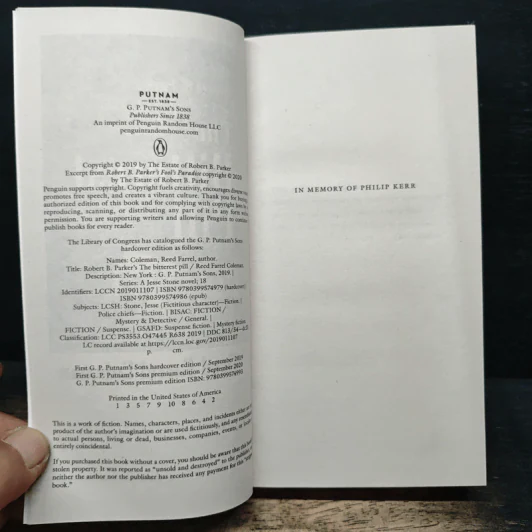 The Bitterest Pill - Robert B. Parker รูปที่ 6