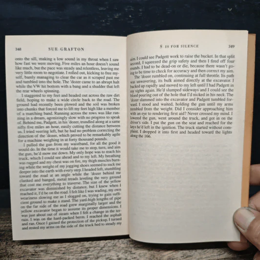 S is for Silence - Sue Grafton รูปที่ 8
