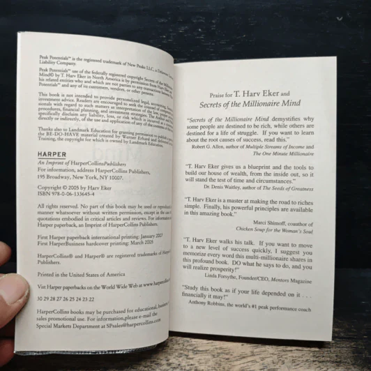 Secrets of the Millionaire Mind - T.Harv Eker รูปที่ 6