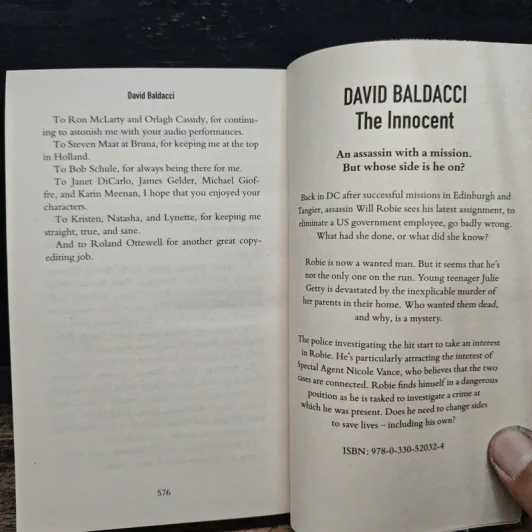 The Hit - David Baldacci รูปที่ 8