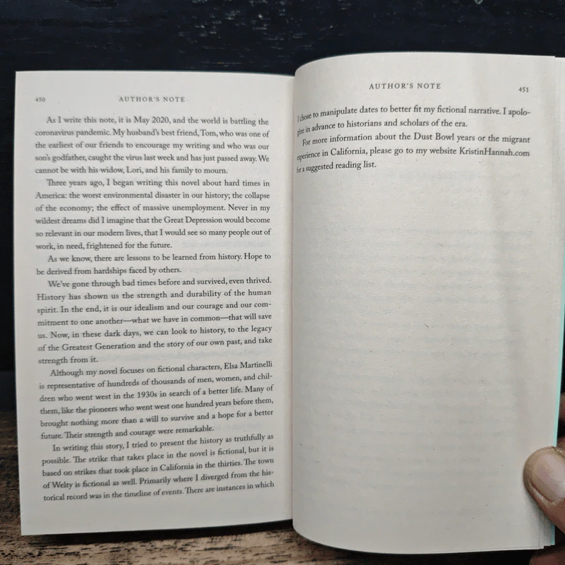 The Four Winds - Kristin Hannah รูปที่ 9