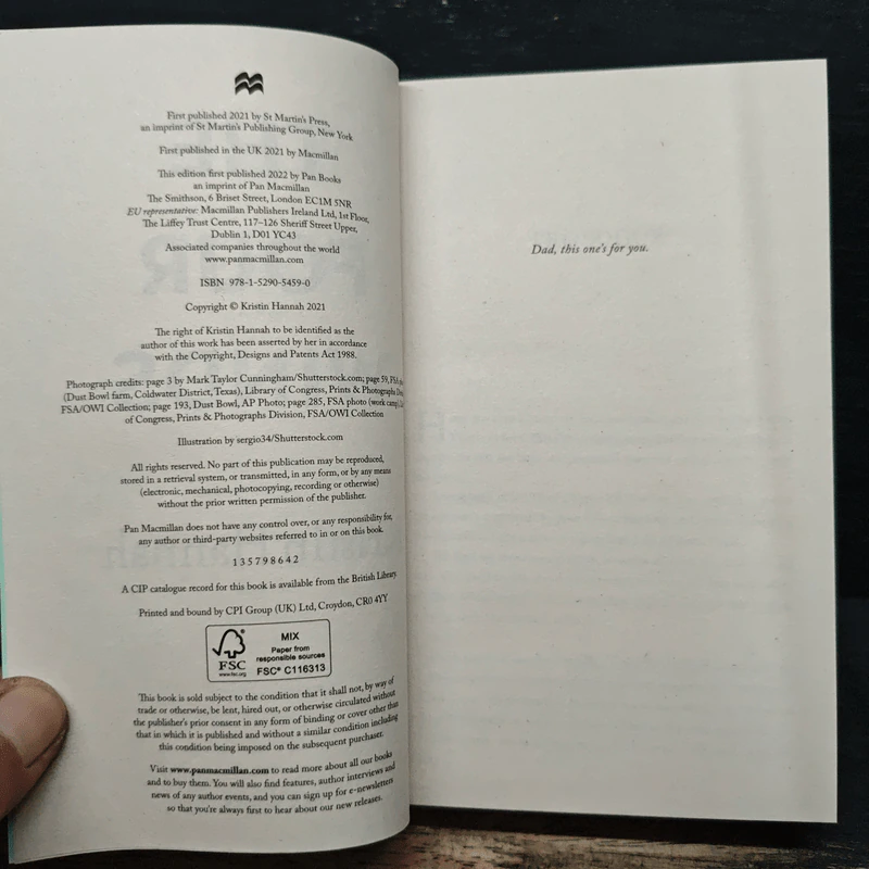 The Four Winds - Kristin Hannah รูปที่ 6