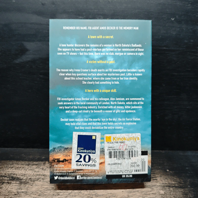 Walk the Wire - David Baldacci รูปที่ 2