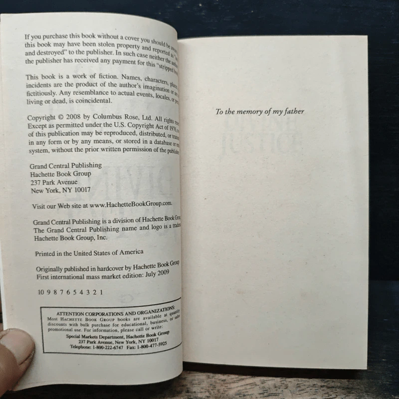 Divine Justice - David Baldacci รูปที่ 6