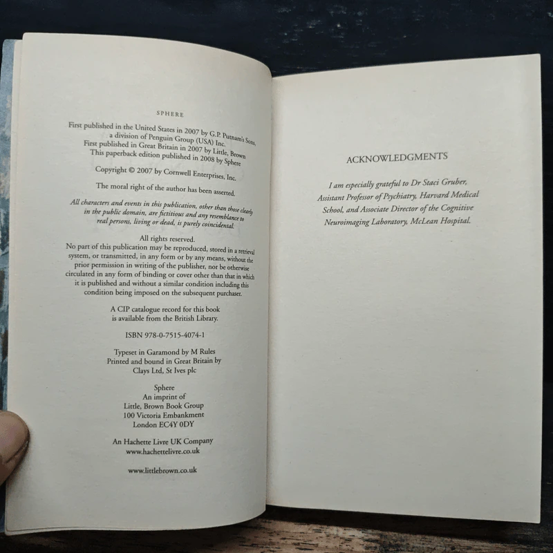 Book of the Dead - Patricia Cornwell รูปที่ 6