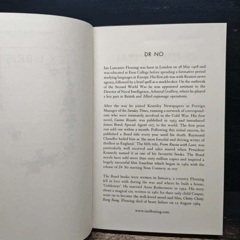 Dr. No - Ian Fleming รูปที่ 6