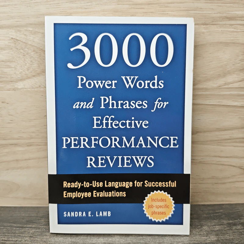 3000 Power Words and Phrases for Effective Performance Reviews - Sandra E. Lamb รูปที่ 1