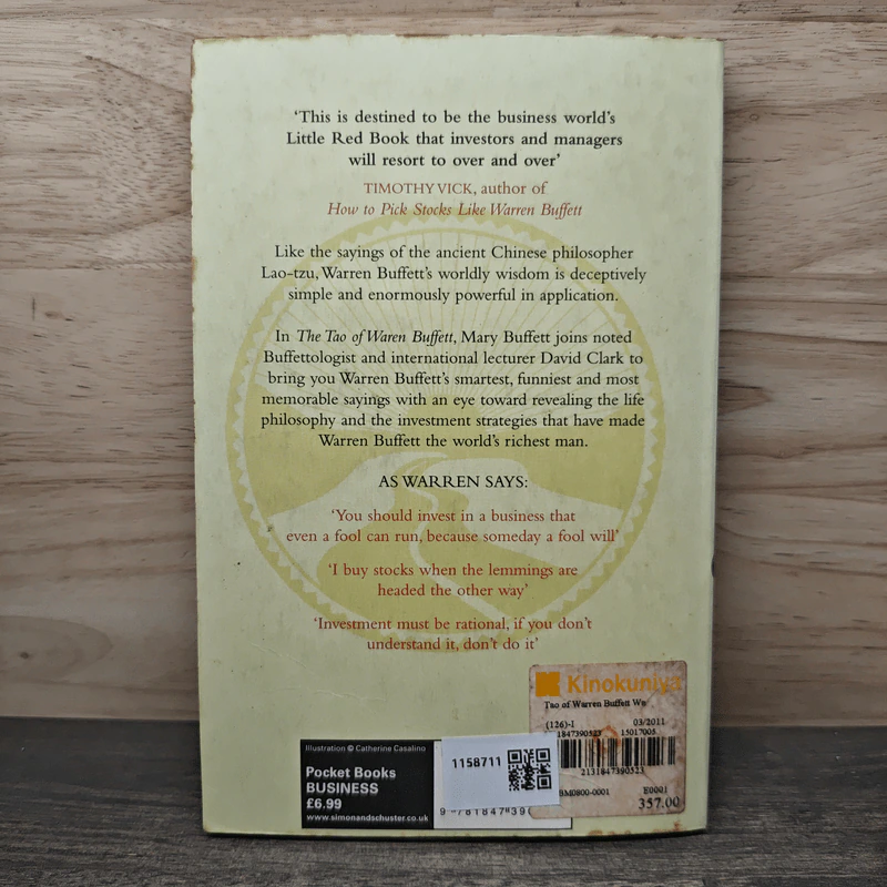 The Tao of Warren Buffett - Mary Buffett รูปที่ 5
