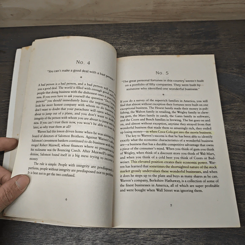 The Tao of Warren Buffett - Mary Buffett รูปที่ 7