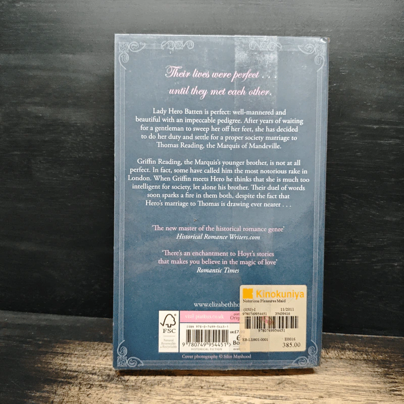 Notorious Pleasures - Elizabeth Hoyt รูปที่ 2