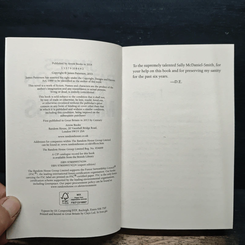 Mistress - James Patterson, David Ellis รูปที่ 6