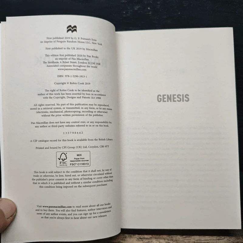 Genesis - Robin Cook รูปที่ 6