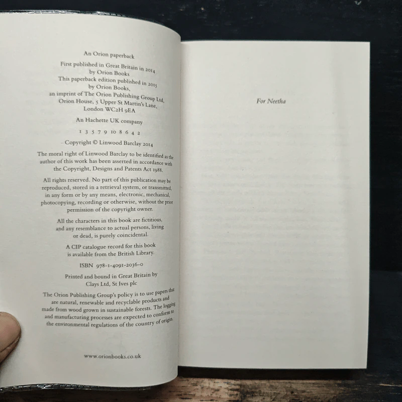 No Safe House - Linwood Barclay รูปที่ 6