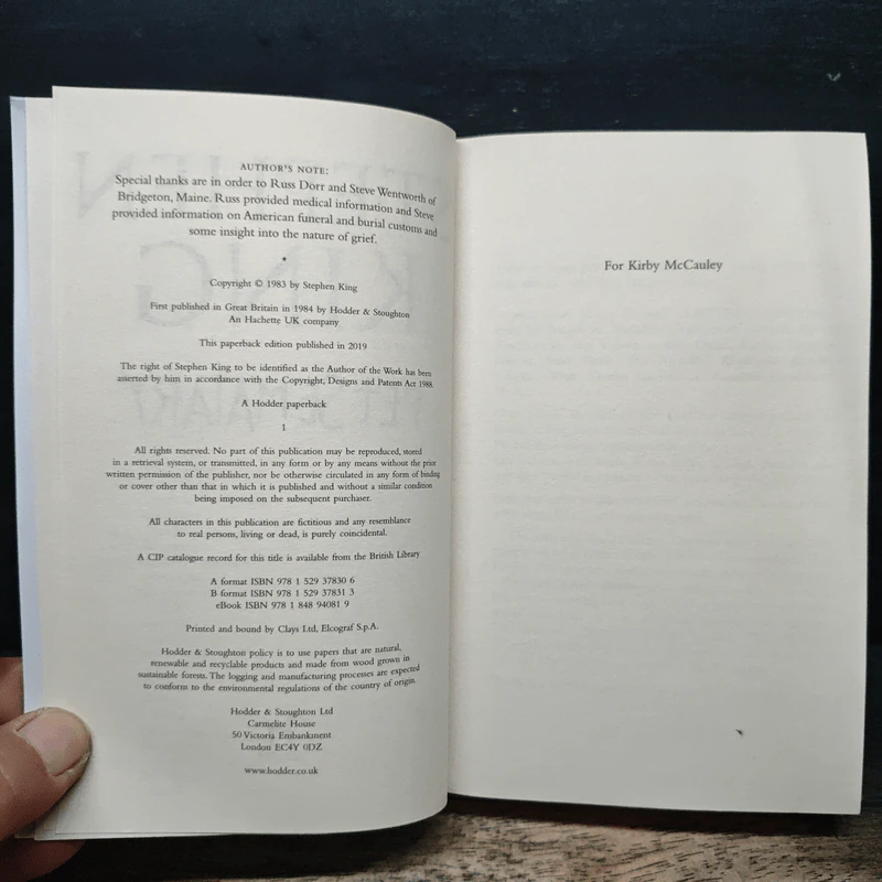 Pet Sematary - Stephen King รูปที่ 6