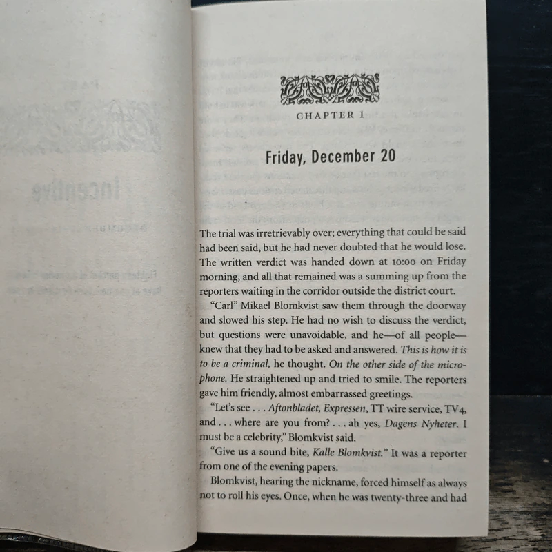 The Girl With The Dragon Tattoo - Stieg Larsson รูปที่ 7