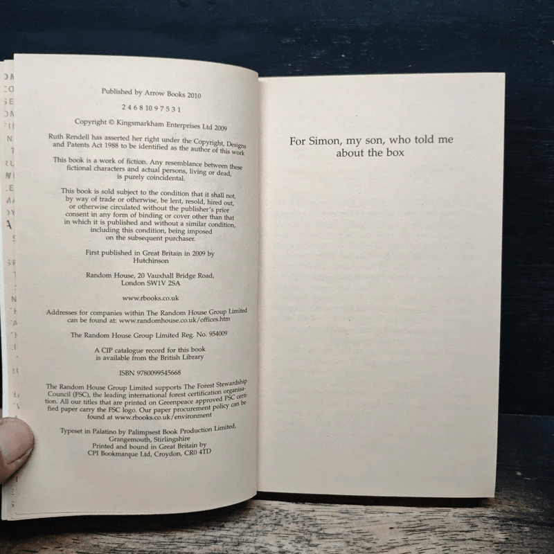 The Monster in the Box - Ruth Rendell รูปที่ 6
