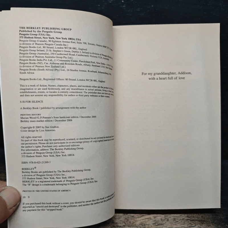 S is for Silence - Sue Grafton รูปที่ 6