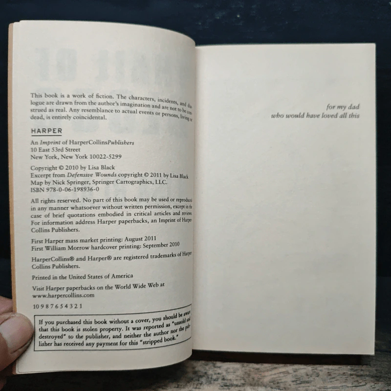 Trail of Blood A Novel of Suspense - Lisa Black รูปที่ 6