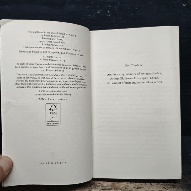 The Girl with a Clock for a Heart - Peter Swanson รูปที่ 6